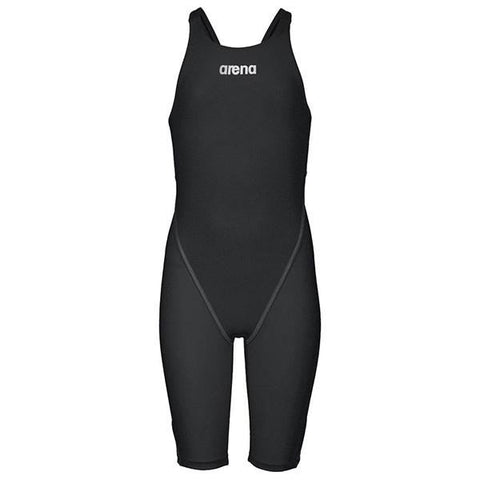 GIRLS POWERSKIN ST 2016 JUNIOR OPENBACK KNEESKIN BLACK ARENA