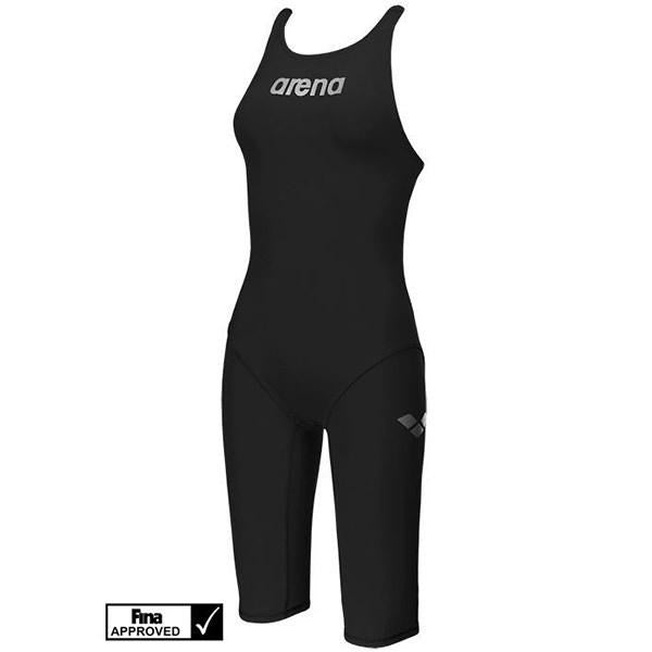 ARENA GIRLS POWERSKIN ST 2016 JUNIOR OPENBACK KNEESKIN - BLACK