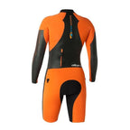 BLUE70 WOMENS ALLIANCE SWIMRUN WETSUIT - BLACK/ORANGE