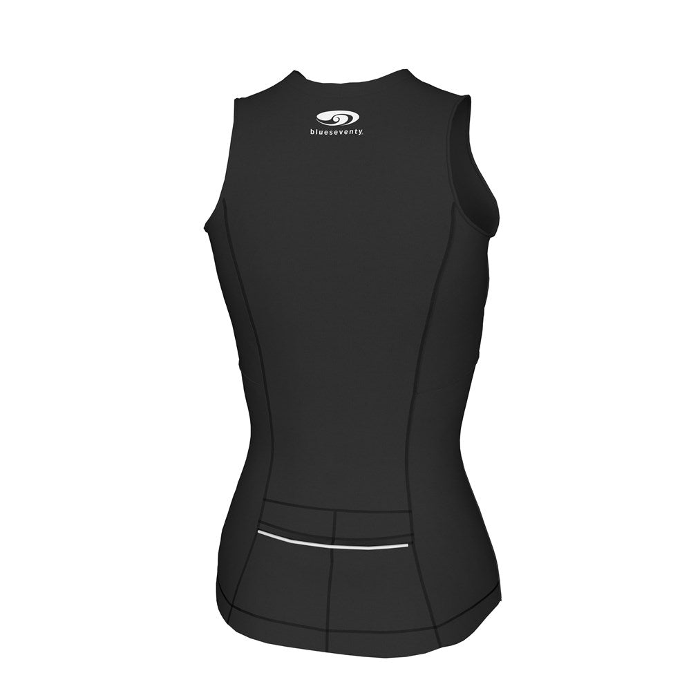 BLUE70 TX1000 WOMENS 2019 TRI SINGLET - BLACK