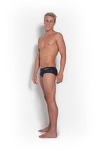 BOYS ENGINE CLUB CUT BRIEF - BLACK
