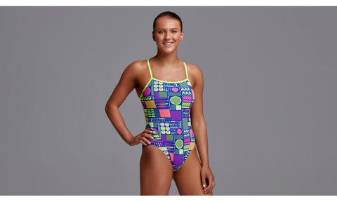 PACKED LUNCH SINGLE STRAP ONE PIECE FUNKITA