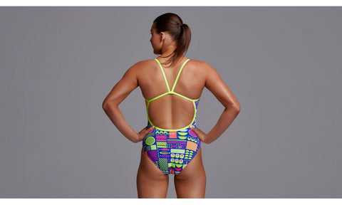 PACKED LUNCH SINGLE STRAP ONE PIECE FUNKITA