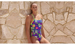 PACKED LUNCH SINGLE STRAP ONE PIECE FUNKITA