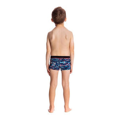 TODDLER BOYS LOTSA DOTS SQUARE FUNKY TRUNK