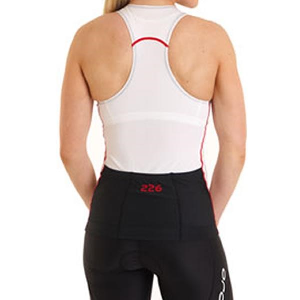 ORCA WOMENS 226 SUPPORT SINGLET 2012 - BLACK/ WHITE