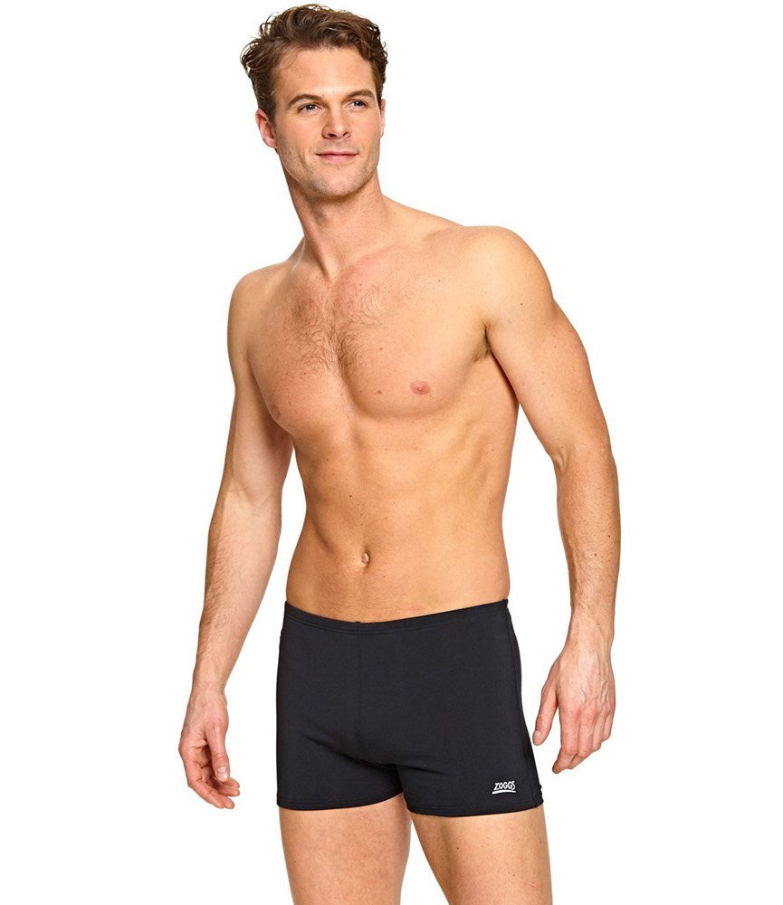 ZOGGS BOYS COTTESLOE HIP RACER AQUASHORT - BLACK