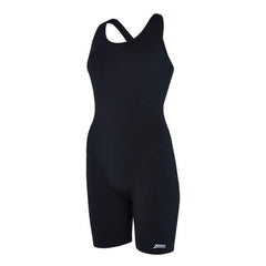 ZOGGS BLACK WOMENS COTTESLOE LEGSUIT E+