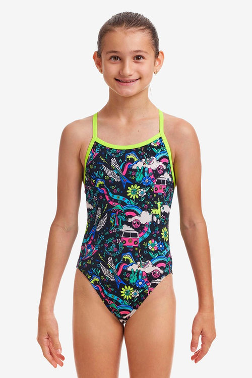 FUNKITA SINGLE STRAP ONE PIECE SWIMSUIT - HIPPY DIPPY