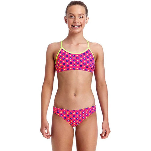 FUNKITA RACERBACK TWO PIECE - DAISY DOTS