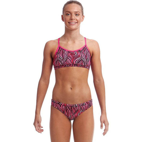 FUNKITA RACERBACK TWO PIECE - SAFARI SUNSET