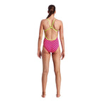 FUNKITA SINGLE STRAP ONE PIECE SWIMSUIT - DAISY DOTS