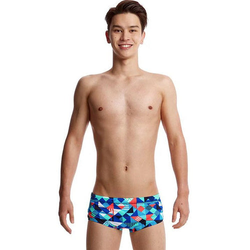 FUNKY TRUNKS CLASSIC TRUNK - CHECK REPUBLIC
