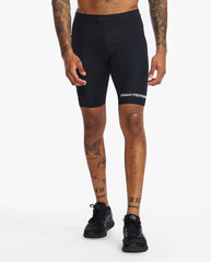 MENS AERO TRI SHORT BLACK WHITE