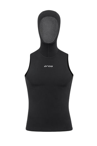 ORCA HEATSEEKER VEST WITH HOOD BLACK