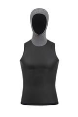 ORCA HEATSEEKER VEST WITH HOOD BLACK