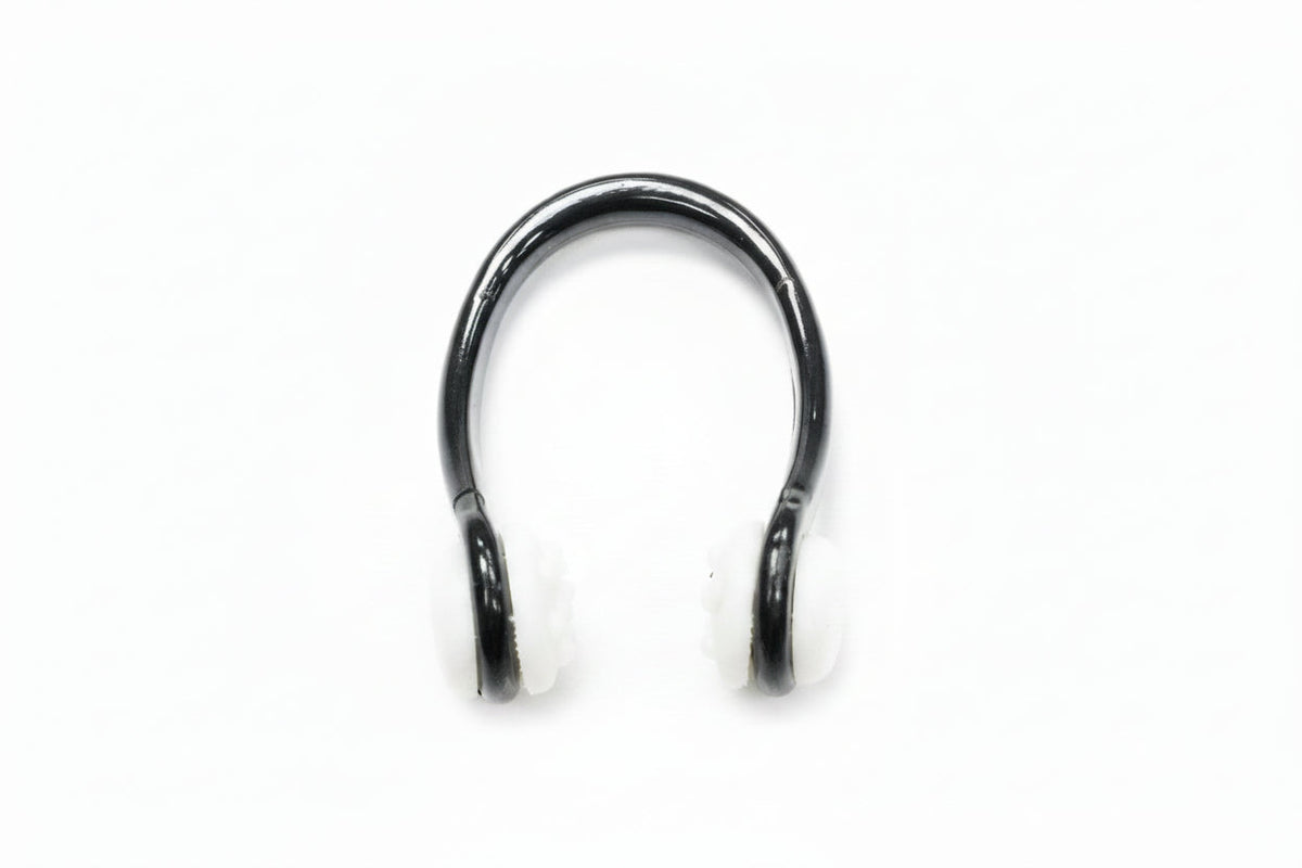 GLYDE HYDRALOCK STANDARD NOSE CLIP - BLACK/WHITE