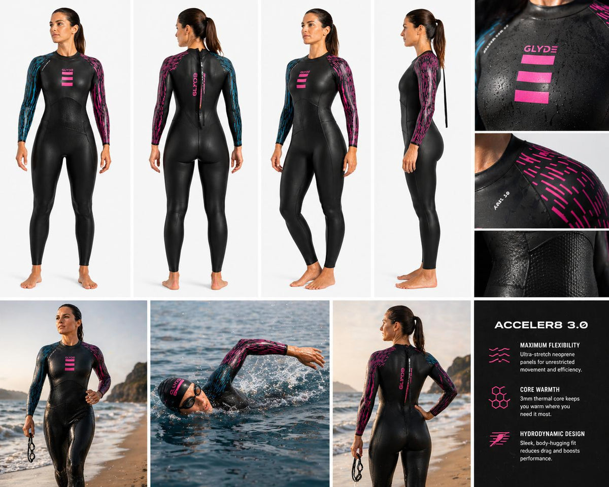 GLYDE WOMENS ZENITH AIR 5.0 - WETSUIT