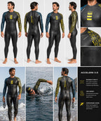 GLYDE MENS ZENITH AIR 5.0 - WETSUIT