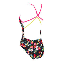 WOMENS STARBACK ONE PIECE FLOWER SURGE PRINT ZOGGS