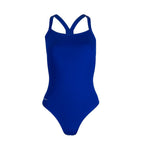 BLUE70 GIRLS SALT WATER BLOCK RACER BACK ONE PIECE SWIMSUIT - ROYAL