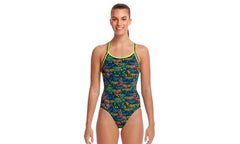 COLOUR RUN DIAMOND BACK ONE PIECE FUNKITA