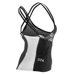 WOMENS 226 SINGLET 18/19 ORCA - BLACK/WHITE