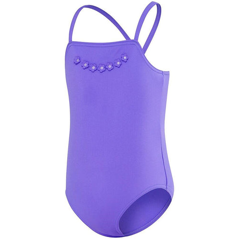 TODDLER GIRLS 3D VIOLET CROSSBACK ONE PIECE SPEEDO