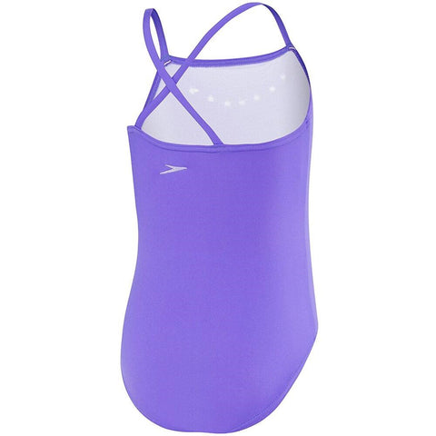 TODDLER GIRLS 3D VIOLET CROSSBACK ONE PIECE SPEEDO