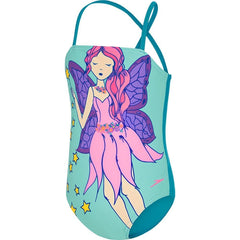 TODDLER GIRLS FAIRY WINGS CROSSBACK ONE PIECE SPEEDO