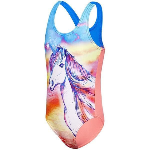 TODDLER GIRLS MAGICAL UNICORN 1 PIECE SPEEDO