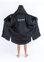 UNISEX BLACK/BLUE LONG SLEEVE DRYROBE