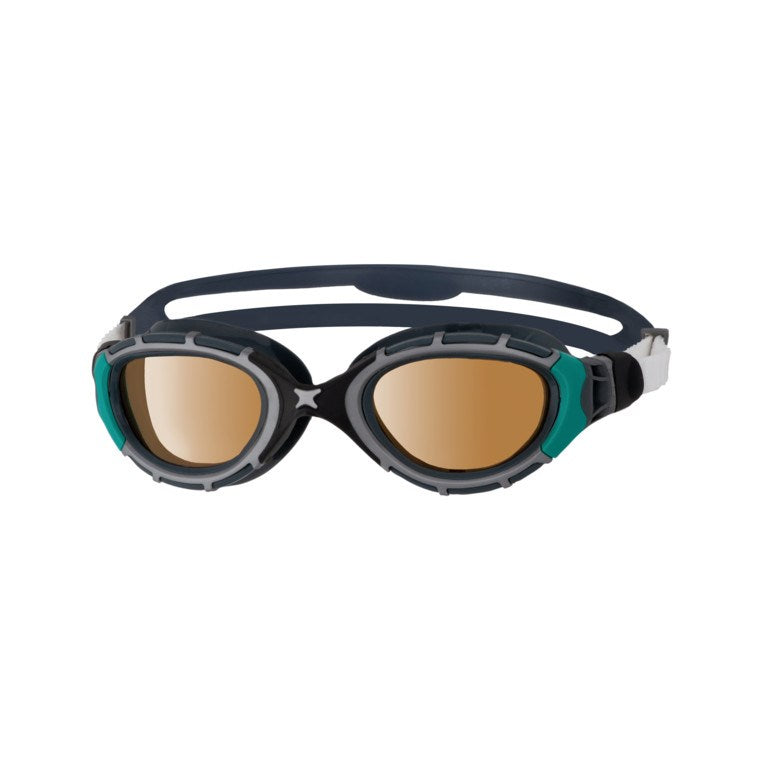 PREDATOR FLEX POLARIZED ULTRA BLACK/GREEN SMALL FIT